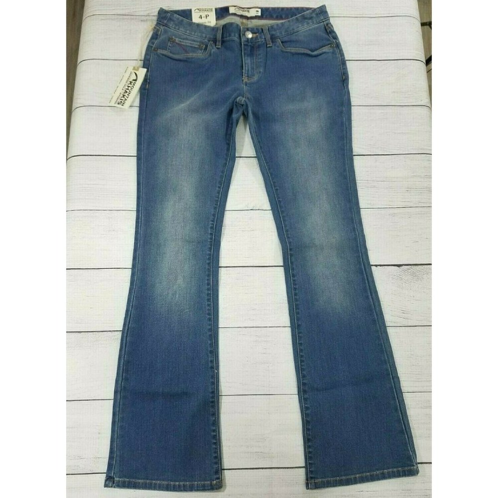 Mountain Khakis Womens Genevieve Classic Fit Jeans sz 4P Petite